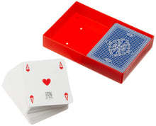 Carica l'immagine nel visualizzatore di Gallery, Dal Negro – Mazzo di Carte San Siro da Ramino Plastificate 110 carte con Jolly, Retro Rosso e Blu, Made in Italy