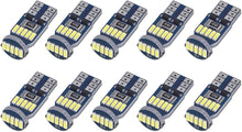 Carica l&#39;immagine nel visualizzatore di Gallery, Audew W5W/T10 LED CANBUS Auto Targa Lampade 15 x 4014 SMD 12V SMD4014