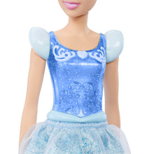 Carica l&#39;immagine nel visualizzatore di Gallery, Mattel Disney Princess - Cenerentola bambola con capi e accessori scintillanti ispirati al film, giocattolo per bambini, 3+ Anni, HLW06