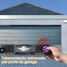 Carica l'immagine nel visualizzatore di Gallery, 8 Pezzi Telecomando Universale 433.92 Mhz Portatile, Telecomando Multifrequenza Garage Universale Compatto Leggero Appre