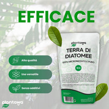 Carica l'immagine nel visualizzatore di Gallery, PLANTAWA Terra di Diatomee 1kg | Diatomee Polvere 100% Naturale di Alta Qualità | Perfetta per Molteplici Applicazioni i