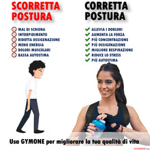 Carica l&#39;immagine nel visualizzatore di Gallery, Fascia Posturale Regolabile Indicato per Uomo Donna e Ragazzi, Correttore Postura Fornisce Sollievo dal Dolore al Collo Schiena e Spalle Disponibile in tre Misure