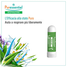 Carica l'immagine nel visualizzatore di Gallery, Puressentiel Inalatore Resp Ok ai 19 Oli Essenziali proprietà lenitive 1 ml