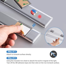 Carica l'immagine nel visualizzatore di Gallery, GRIFEMA GD1001-60 Luce Armadio 115LED con Sensore di Movimento, Luci Notturne Wireless Ricarica USB, Barra Lampada Guardaroba, Senza Fili Luci Scale Emergenza, per Armadio Bar Corridoio Garage (60CM)