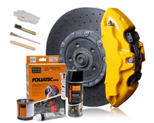 Carica l'immagine nel visualizzatore di Gallery, Foliatec 2195 Brake Caliper Lacquer Set, Bright Yellow, 3 Components