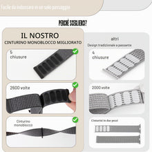 Carica l'immagine nel visualizzatore di Gallery, DMVEIMAL Sport Loop Nylon Cinturino per Apple Watch Band 49mm 46mm 45mm 44mm 42mm(Series 3/2/1) Donna Uomo,Trail Sportiv