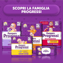 Carica l'immagine nel visualizzatore di Gallery, Pampers Progressi Maxi, Taglia 4 (7-18 kg), 126 Pannolini Bambino