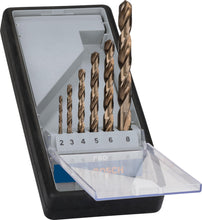 Carica l'immagine nel visualizzatore di Gallery, Bosch 6x Set di punte per metallo PRO Stainless Steel HSS-Co