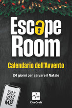 Carica l'immagine nel visualizzatore di Gallery, Il calendario dell'Avvento Escape Room: Un mistero natalizio da risolvere - 24 giorni per salvare il Natale - Il calendario dell'Avvento a enigmi per adulti