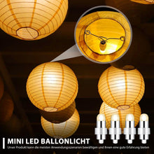 Carica l'immagine nel visualizzatore di Gallery, HOSPAOP 40 mini luci a LED per palloncini, impermeabili, illuminazione per lanterne di carta, lanterne di carta, matrimo