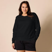 Carica l'immagine nel visualizzatore di Gallery, Amazon Essentials Felpa in Pile Girocollo (Disponibile in Taglie Forti) Donna, Nero Puntinato, XL