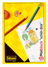 Carica l'immagine nel visualizzatore di Gallery, Idena 10390 - Blocco per disegnare in formato A4, 100 fogli, 70 g/m², ottimo spessore, 1 pezzo