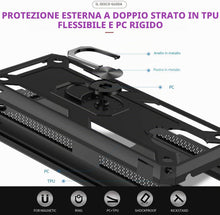 Carica l'immagine nel visualizzatore di Gallery, LeYi Cover per Xiaomi Redmi Note 9 Pro/Note 9S con 2 vetro temperato e 2 protezione per fotocamera, anello di supporto m