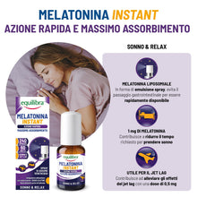 Carica l'immagine nel visualizzatore di Gallery, Equilibra Melatonina Liposomiale Spray, 240 Spruzzi, 60 Notti