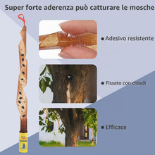 Carica l'immagine nel visualizzatore di Gallery, WD&amp;CD Rotolini Acchiappamosche 22 Pezzi, Trappole Mosche, Strisce Cattura Mosche, Trappola Mosche per Frutta Appiccicosa