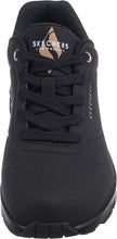 Carica l'immagine nel visualizzatore di Gallery, Skechers Uno - Golden Air, Sneakers Donna, Nero Shadow Black Gold, 36.5 EU