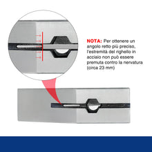 Carica l'immagine nel visualizzatore di Gallery, WORKPRO Squadra Combinata Regolabile 300 mm, Righello per Angolo