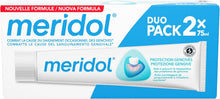 Carica l'immagine nel visualizzatore di Gallery, Meridol Dentifricio, Protezione Gengive, Antibatterico, 2x75 ml