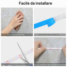 Carica l'immagine nel visualizzatore di Gallery, DBFAIRY Striscia LED a batteria, 2 m, 60 LED, con timer a distanza, impermeabile, per camera da letto, armadio, casa, fe