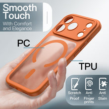 Carica l'immagine nel visualizzatore di Gallery, JETech Cover Magnetica Opaca per iPhone 17 Pro Max, Arancione