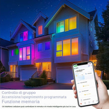 Carica l'immagine nel visualizzatore di Gallery, Plafoniera LED Dimmerabile, Lampada da Soffitto LED Smart 24W, Plafoniera RGB con Cambia Colore per Camera da Letto, Sog