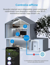 Carica l'immagine nel visualizzatore di Gallery, Offgridtec Multipresa Smart WiFi con 3 prese, controllo tramite Smart Life/Tuya, monitoraggio energetico in tempo reale,
