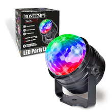 Carica l'immagine nel visualizzatore di Gallery, Bontempi | LED Party Light Sfera con Luci LED da Discoteca, Telecomando, Supporto con Ventosa, Rotazione Regolabile, 11x