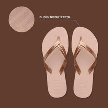Carica l'immagine nel visualizzatore di Gallery, Havaianas - Elegance, Infradito Eleganti, Resistenti E Confortevoli Con Cinturini Alla Moda E Suola Antiscivolo, Donna