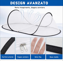 Carica l'immagine nel visualizzatore di Gallery, Zanzariera, 200 x 80 x 56 cm, Zanzariera Pop-Up, Tenda Da Campeggio Portatile E Tenda Protettiva Contro Gli Insetti Per 