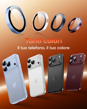 Carica l'immagine nel visualizzatore di Gallery, TOCOL Protezione Fotocamera per iPhone 18 Pro, iPhone 18 Pro Max, Nero