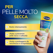 Carica l'immagine nel visualizzatore di Gallery, Scholl Crema Nutriente Intensiva, Crema Piedi Arricchita con Urea, Vitamina E e Complesso Provitaminico B5 per Levigare 