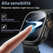 Carica l'immagine nel visualizzatore di Gallery, JETech Pellicola Protettiva per Apple Watch Ultra 4/3/2/1 49mm, Nero