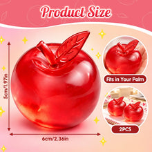 Carica l'immagine nel visualizzatore di Gallery, 2 Pezzi Rosso Apple Squishy, Giocattolo Antistress Mela, Squishy Antistress