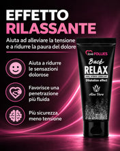 Carica l'immagine nel visualizzatore di Gallery, Lovefollies Back Relax lubrificante anale-dilatatore con anestetico | Gel Lubrificante Sessuale Intimo all'Acqua e Silic
