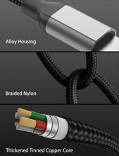 Carica l'immagine nel visualizzatore di Gallery, Acecene Cavo Lightning USB C [confezione da 2], cavo di ricarica per iPhone