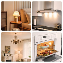 Carica l'immagine nel visualizzatore di Gallery, GMY 12 Lampade Alogene G4 10W 12V 2 Pin, Dimmerabili 2800K Bianco Caldo CRI 99+, Resistenti al Calore per Lampadari, Cap