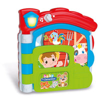 Carica l'immagine nel visualizzatore di Gallery, Baby Clementoni - Il Mio Primo Libro della Fattoria, Gioco Educativo Bambini 10 Mesi-3 Anni, Libro Interattivo, Suoni e Immagini per Riconoscere gli Animali della Fattoria, Lingua Italiana, 17222