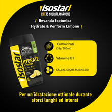 Carica l'immagine nel visualizzatore di Gallery, ISOSTAD - HYDRATE &amp; PERFORM LIMONE, Bevanda isotonica 400 gr