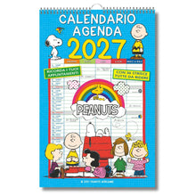 Carica l'immagine nel visualizzatore di Gallery, EURO PUBLISHING: Calendario Agenda Peanuts 2027 - Prodotto ufficiale - cm 29x44