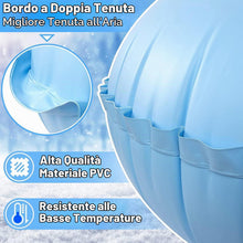 Carica l'immagine nel visualizzatore di Gallery, Cuscino Gonfiabile Invernale Piscina,120 cm Cuscino d'Aria per Piscina