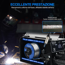 Carica l'immagine nel visualizzatore di Gallery, Filo Animato No Gas 0,8mm Peso netto: 0,9 kg- Bobina E71T-GS per Saldatrice MIG, Saldatura Semiautomatica Multiuso (Acci