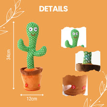 Carica l'immagine nel visualizzatore di Gallery, MAGIC SELECT Cactus Danzante Peluche Parlante