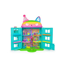 Carica l&#39;immagine nel visualizzatore di Gallery, Gabby&#39;s Dollhouse, la Casa delle Bambole di Gabby a Tema Festa, 15 Pezzi a Tema Arcobaleno, Personaggi e Mobili per la Casa delle Bambole con Effetti Sonori, Alta 60 cm, 3+ Anni