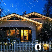 Carica l'immagine nel visualizzatore di Gallery, Catene Luminose 220 LED, 25 m, 8 modalità, ghirlanda luminosa impermeabile, esterno e interno in rame, con timer da remo