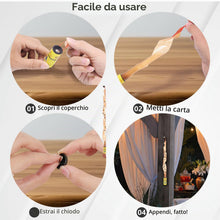 Carica l'immagine nel visualizzatore di Gallery, WD&amp;CD Rotolini Acchiappamosche 22 Pezzi, Trappole Mosche, Strisce Cattura Mosche, Trappola Mosche per Frutta Appiccicosa