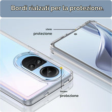 Carica l'immagine nel visualizzatore di Gallery, Captor Cover Trasparente per Oppo Reno 10 / Reno 10 Pro 5G, Custodia TPU in Silicone Flessibile Morbida e Sottile, Prote