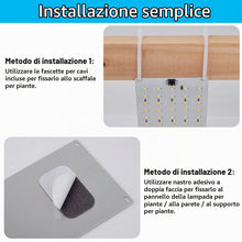Carica l'immagine nel visualizzatore di Gallery, FIVAVA LED Luce per Piante da Interno Spettro Completo, 135 LEDs x 4pcs Lampada per Piante, Grow Light Ldeale per Piante