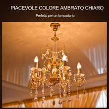 Carica l'immagine nel visualizzatore di Gallery, Bonlux Lampadina E14 LED 0,5W, Lampadine Attacco Piccolo Luce Soffusa Calda 2200K, Lampadina Vintage Candela per Notturn
