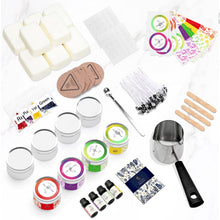 Carica l'immagine nel visualizzatore di Gallery, Kit per Fabbricazione Candele,Kit Candele fai da te,Aromaterapia Per La Creazione di Candele,Cera di soia,Creazione di C