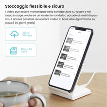 Carica l'immagine nel visualizzatore di Gallery, Tenda CP7 Telecamera WiFi Interno 4MP 360° Pan Tilt con Visione Notturna e Audio Bidirezionale, Rilevamento AI, Compatib